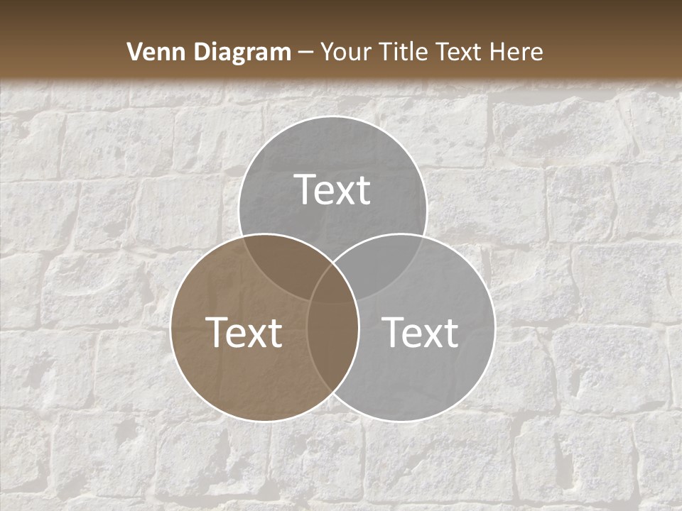 Limestone Masonry Stone PowerPoint Template