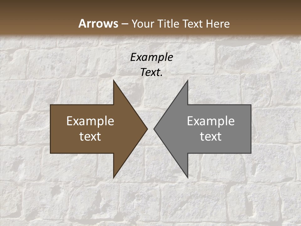 Limestone Masonry Stone PowerPoint Template