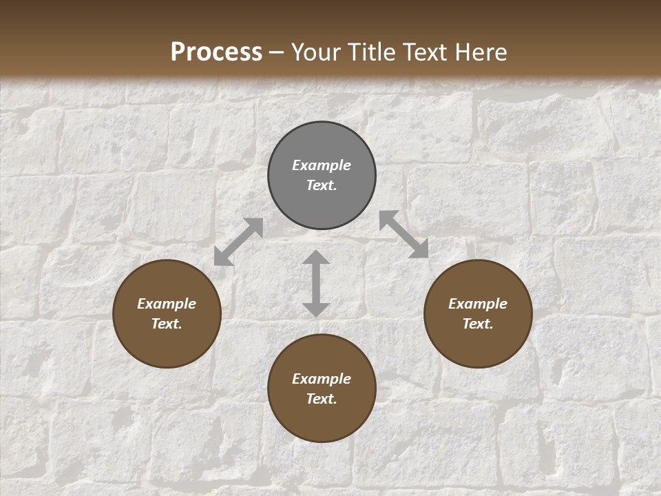 Limestone Masonry Stone PowerPoint Template