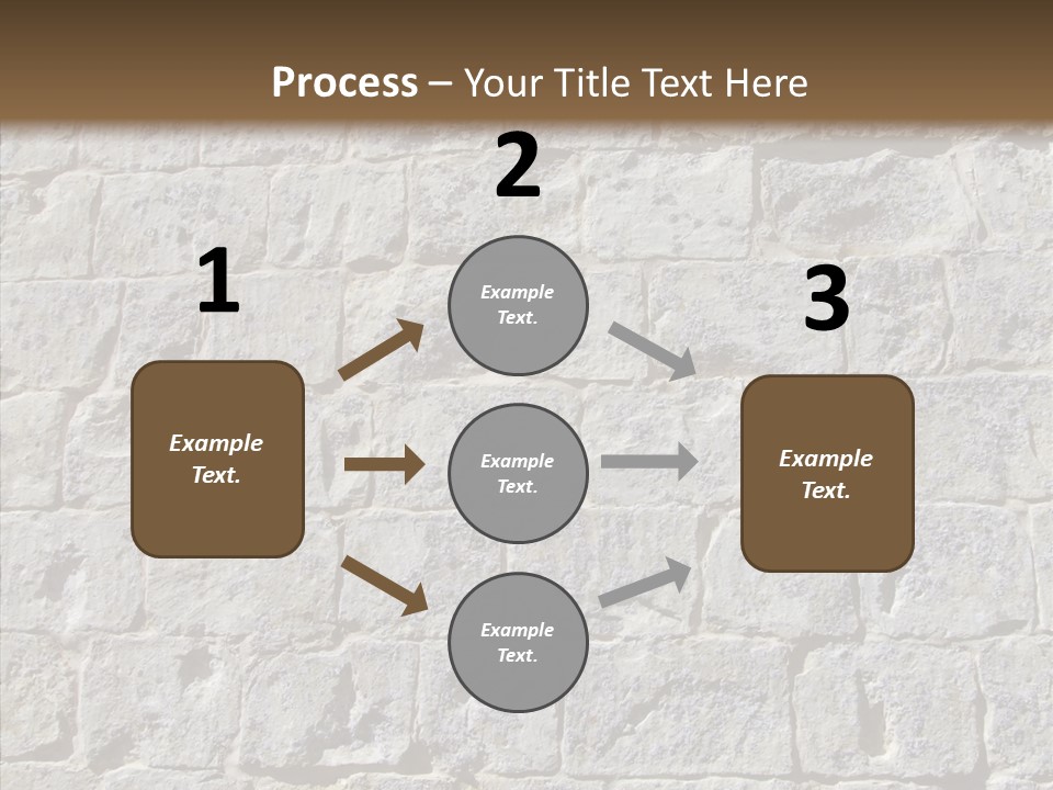 Limestone Masonry Stone PowerPoint Template