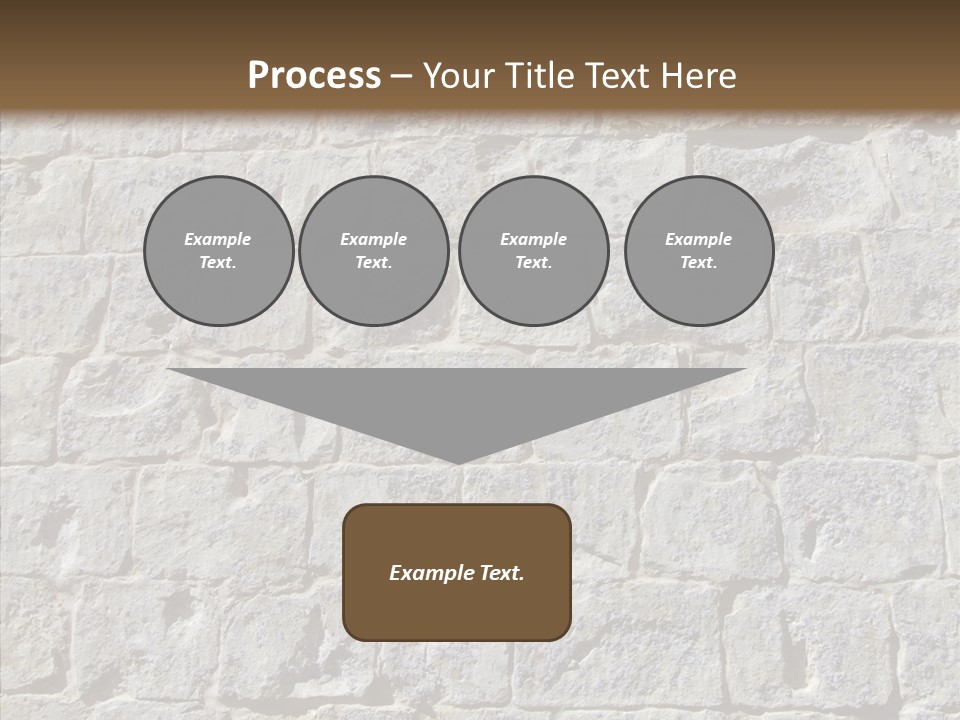 Limestone Masonry Stone PowerPoint Template