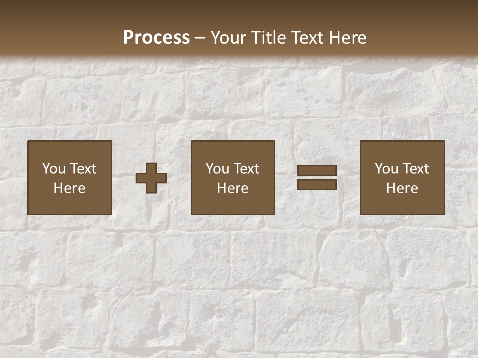 Limestone Masonry Stone PowerPoint Template
