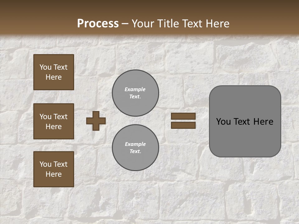 Limestone Masonry Stone PowerPoint Template