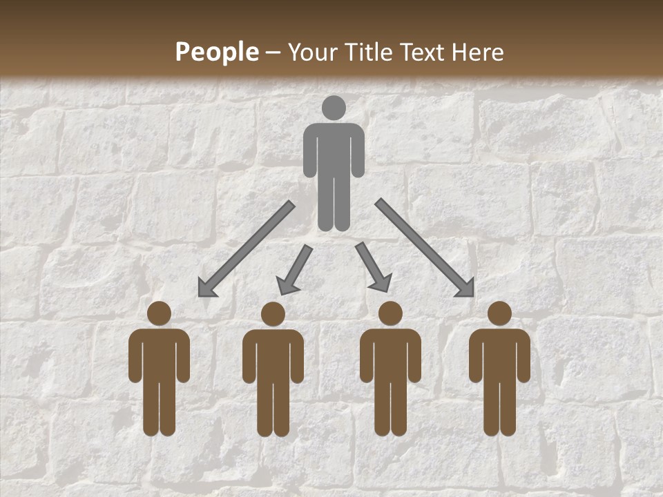 Limestone Masonry Stone PowerPoint Template