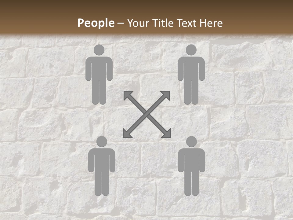 Limestone Masonry Stone PowerPoint Template