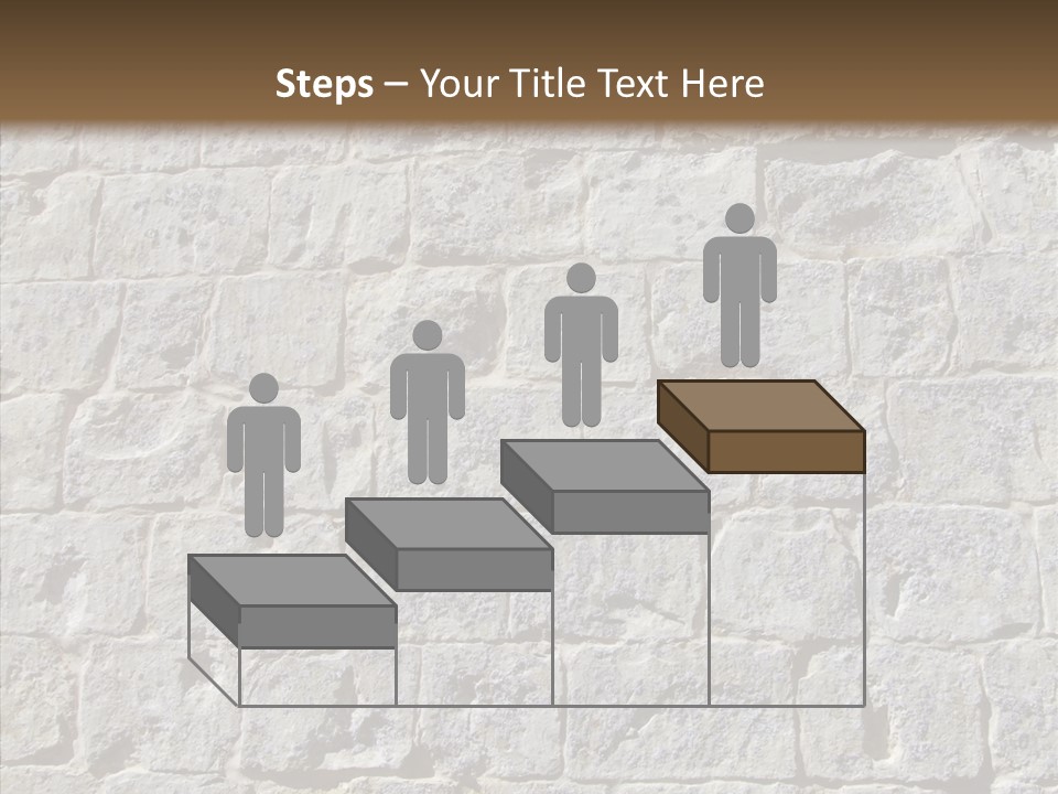Limestone Masonry Stone PowerPoint Template