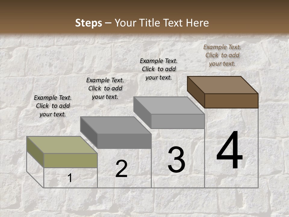 Limestone Masonry Stone PowerPoint Template