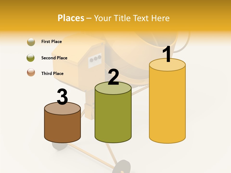 Concrete Machine Mobile PowerPoint Template