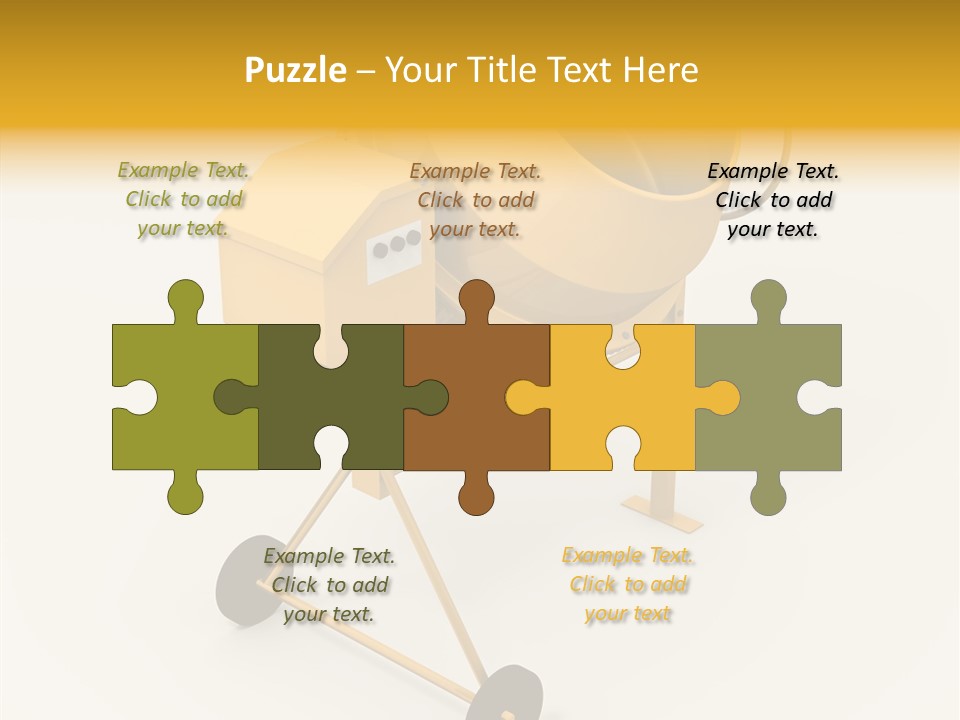 Concrete Machine Mobile PowerPoint Template