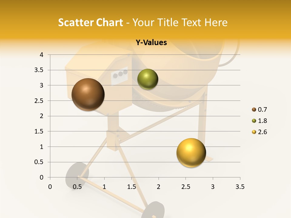 Concrete Machine Mobile PowerPoint Template