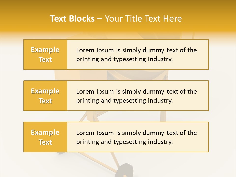 Concrete Machine Mobile PowerPoint Template