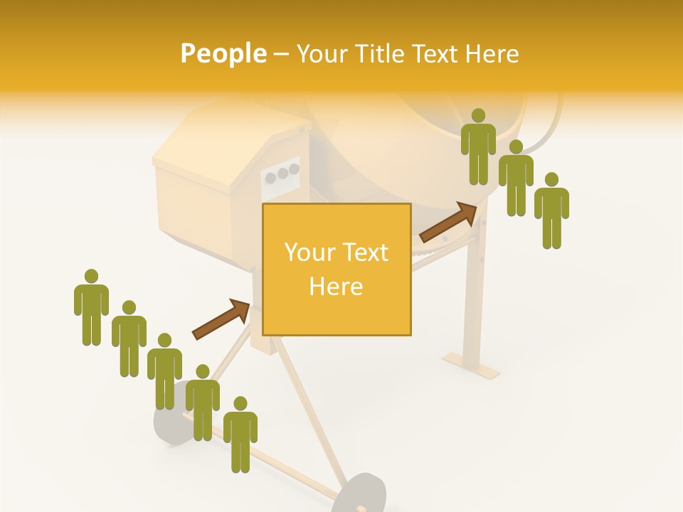 Concrete Machine Mobile PowerPoint Template