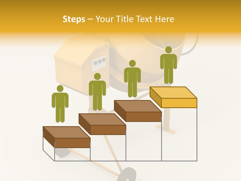 Concrete Machine Mobile PowerPoint Template
