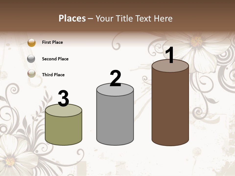 Design Label Splotches PowerPoint Template