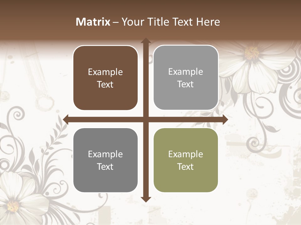 Design Label Splotches PowerPoint Template