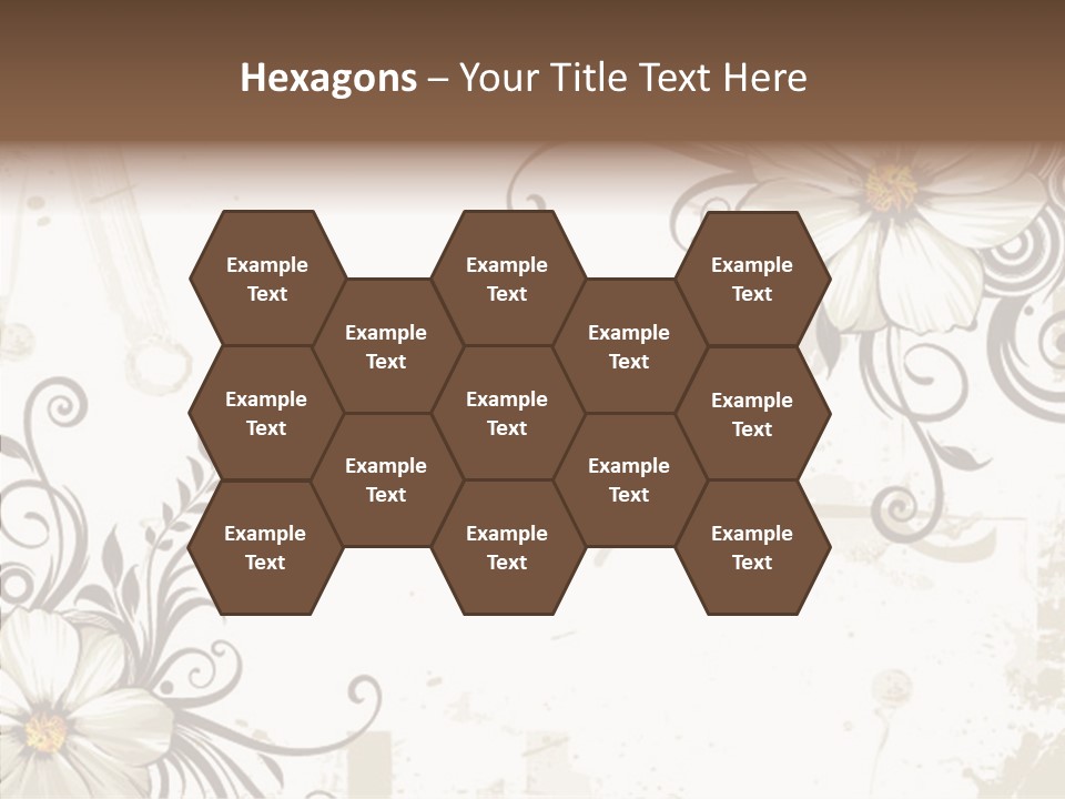 Design Label Splotches PowerPoint Template