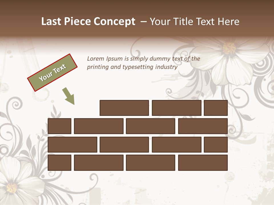 Design Label Splotches PowerPoint Template