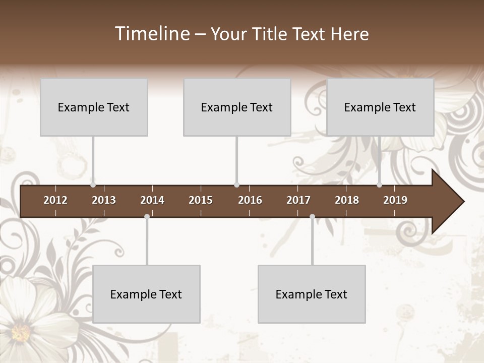Design Label Splotches PowerPoint Template