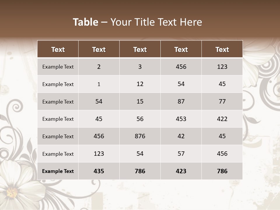 Design Label Splotches PowerPoint Template