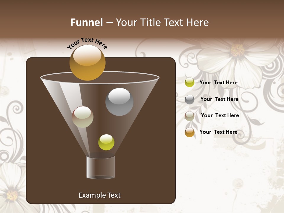 Design Label Splotches PowerPoint Template