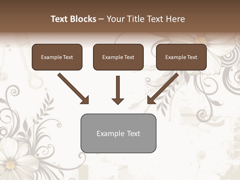 Design Label Splotches PowerPoint Template