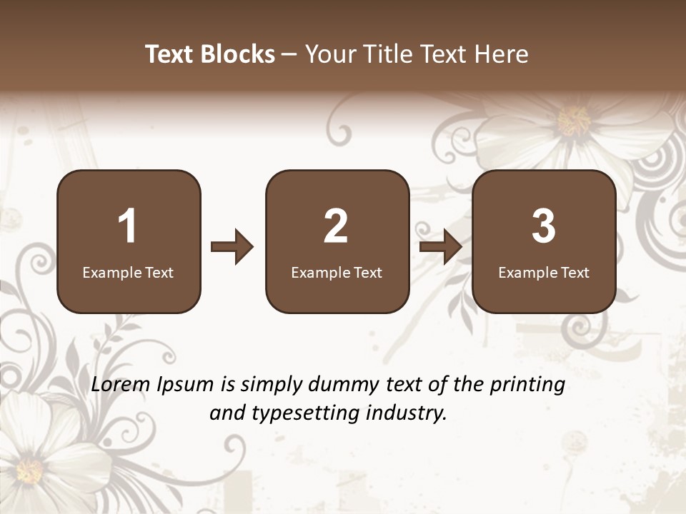 Design Label Splotches PowerPoint Template