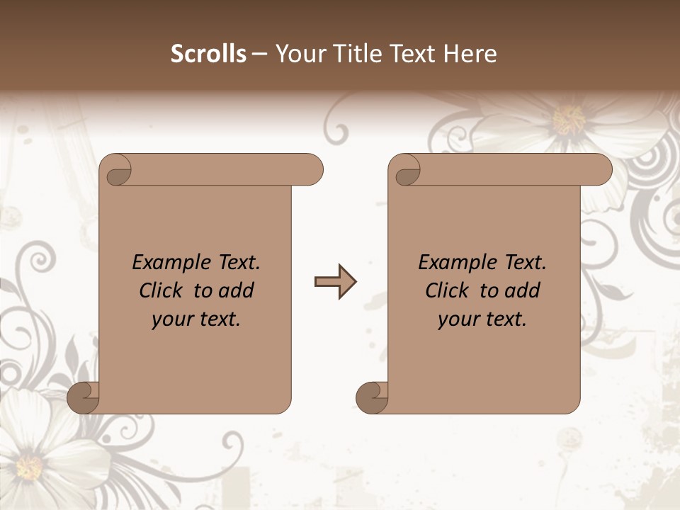 Design Label Splotches PowerPoint Template
