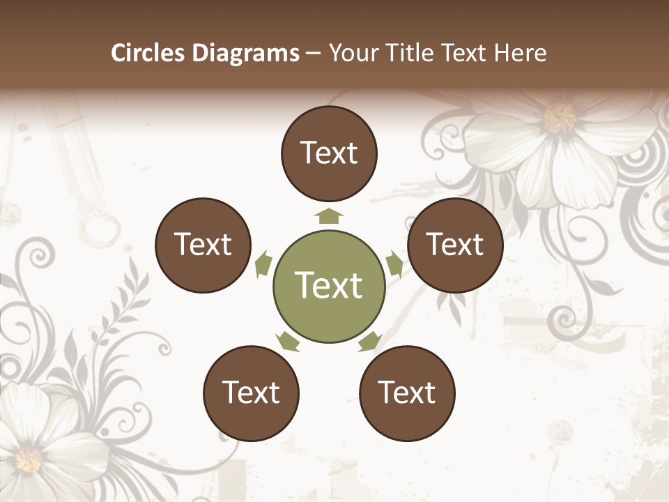 Design Label Splotches PowerPoint Template