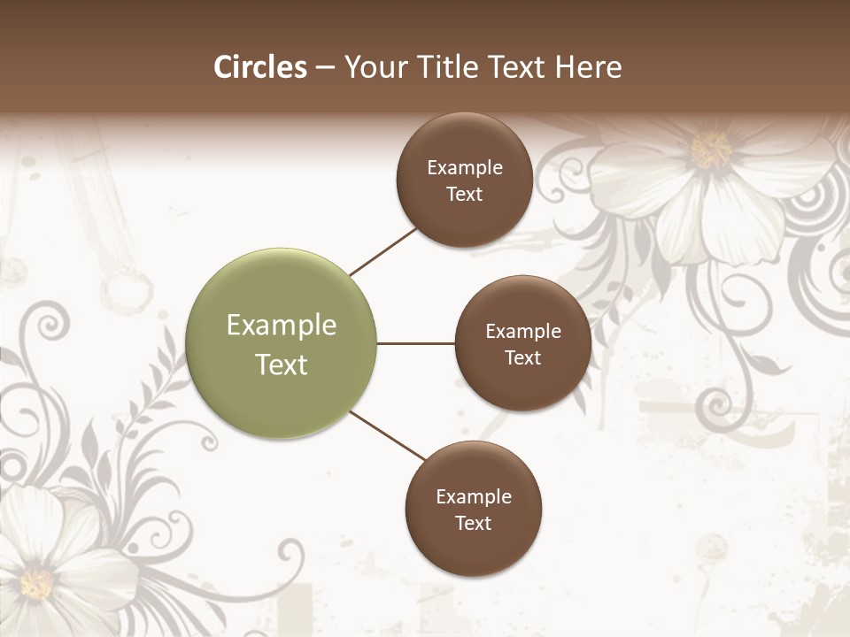 Design Label Splotches PowerPoint Template