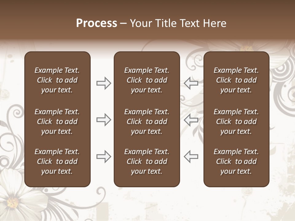 Design Label Splotches PowerPoint Template
