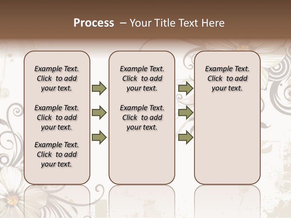 Design Label Splotches PowerPoint Template