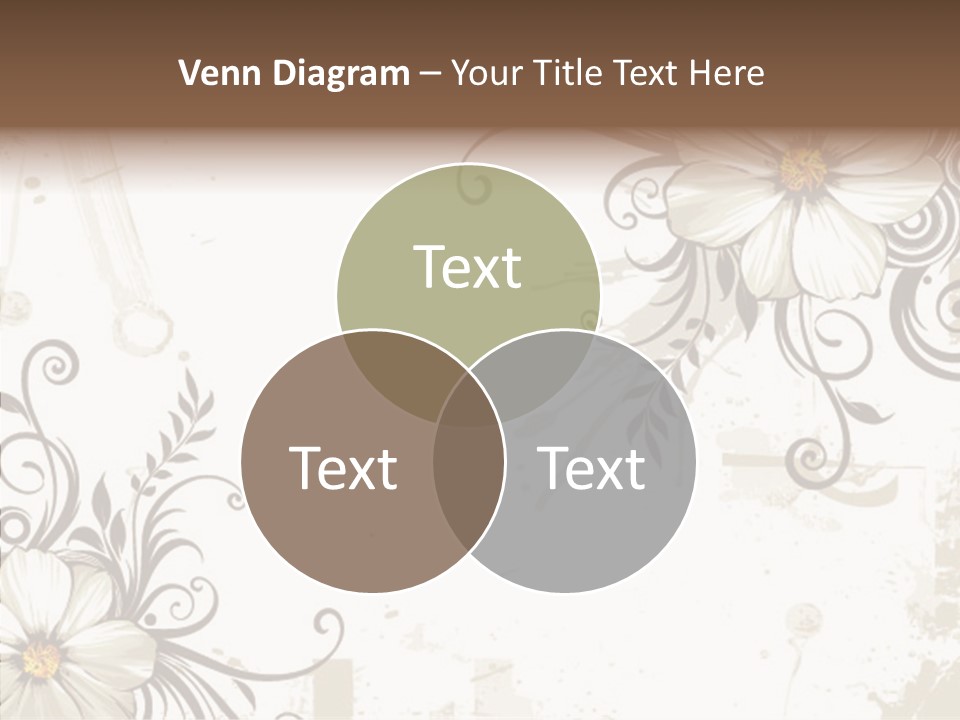 Design Label Splotches PowerPoint Template