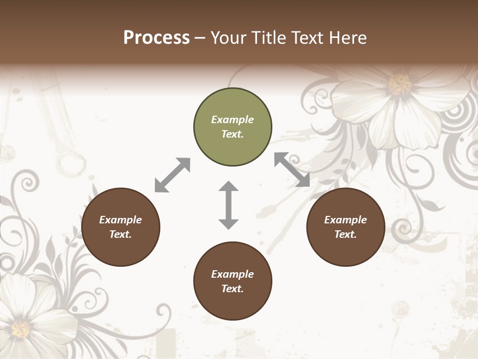 Design Label Splotches PowerPoint Template