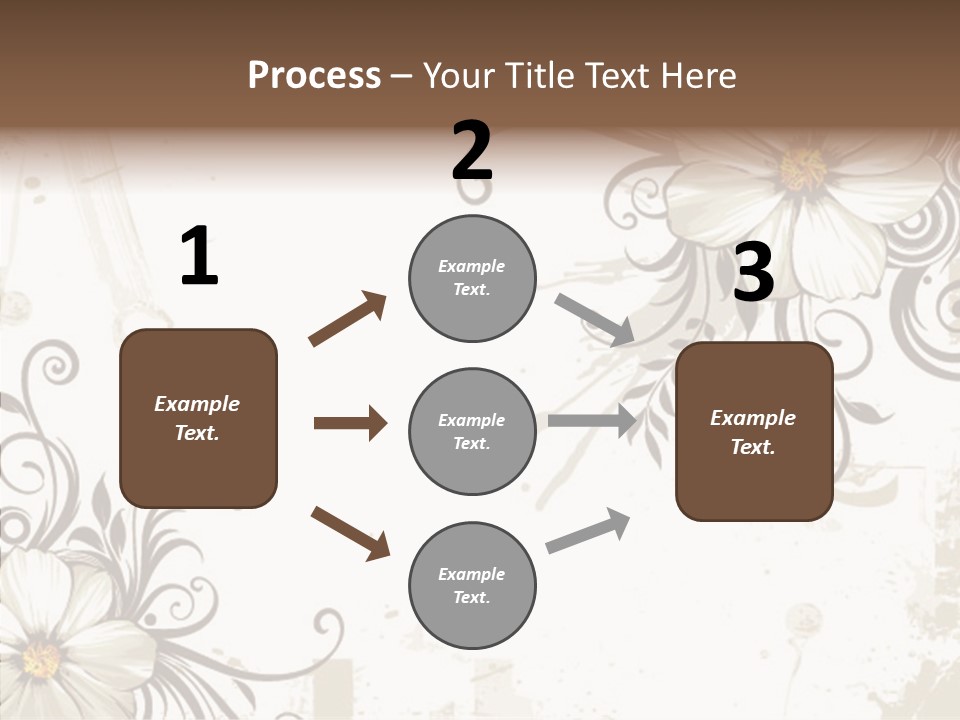 Design Label Splotches PowerPoint Template