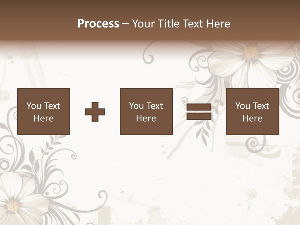 Design Label Splotches PowerPoint Template