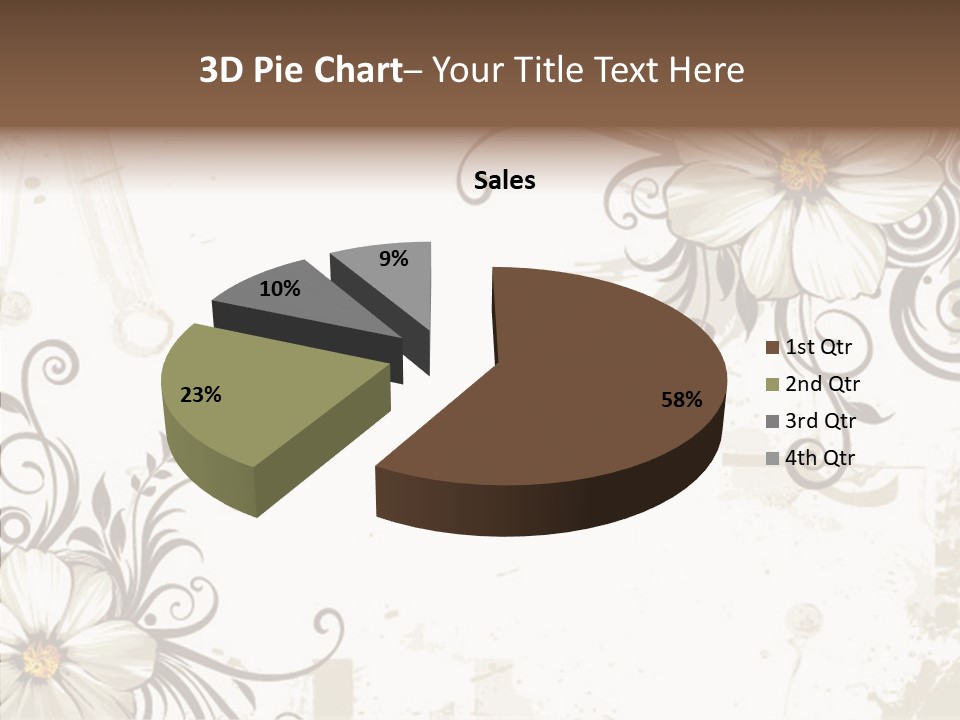 Design Label Splotches PowerPoint Template