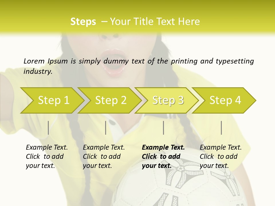 Joy Relax Concept PowerPoint Template