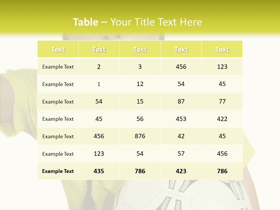 Joy Relax Concept PowerPoint Template