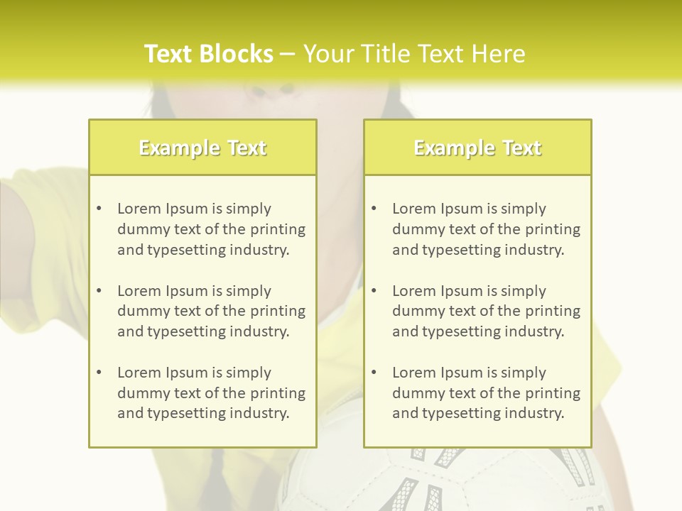 Joy Relax Concept PowerPoint Template