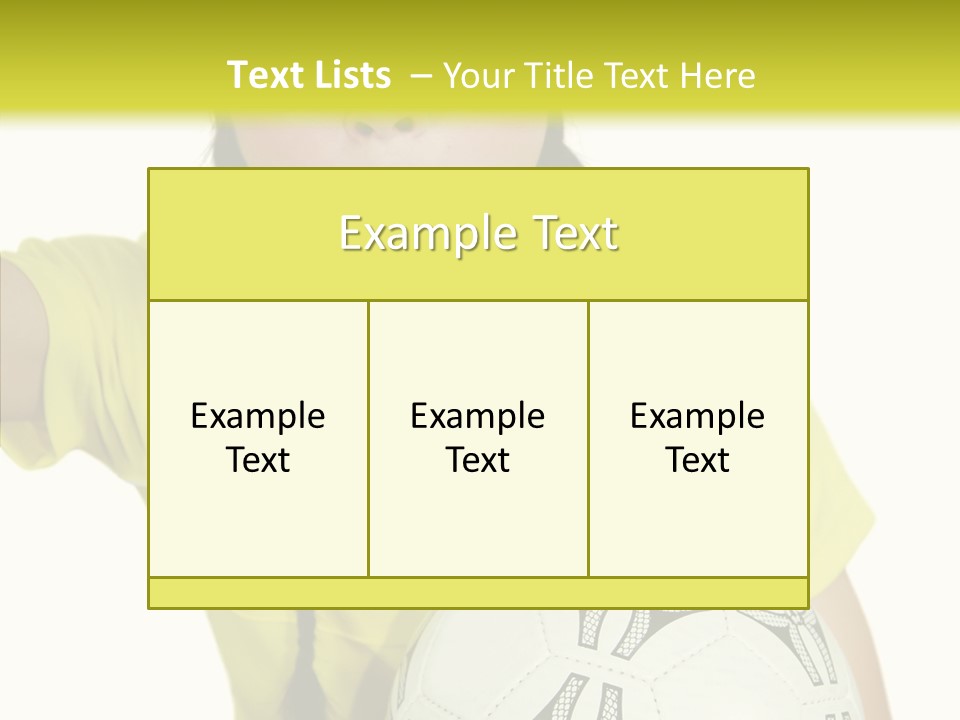 Joy Relax Concept PowerPoint Template