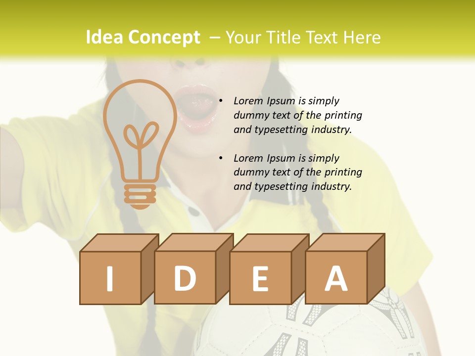 Joy Relax Concept PowerPoint Template