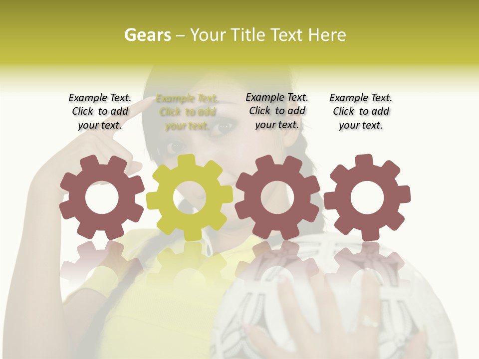 Sexy Background Football PowerPoint Template