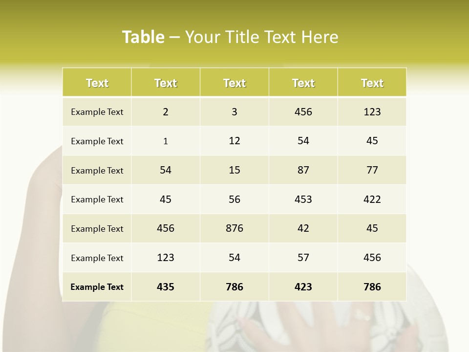 Sexy Background Football PowerPoint Template