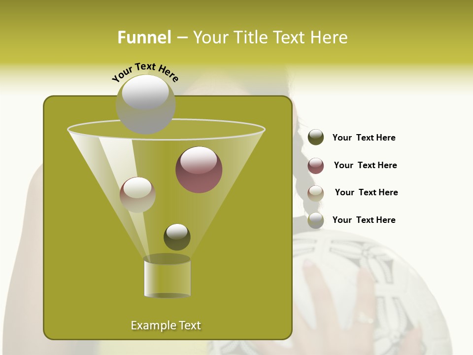 Sexy Background Football PowerPoint Template