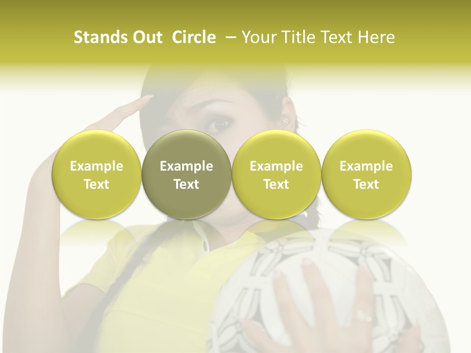 Sexy Background Football PowerPoint Template