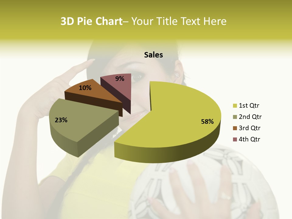 Sexy Background Football PowerPoint Template