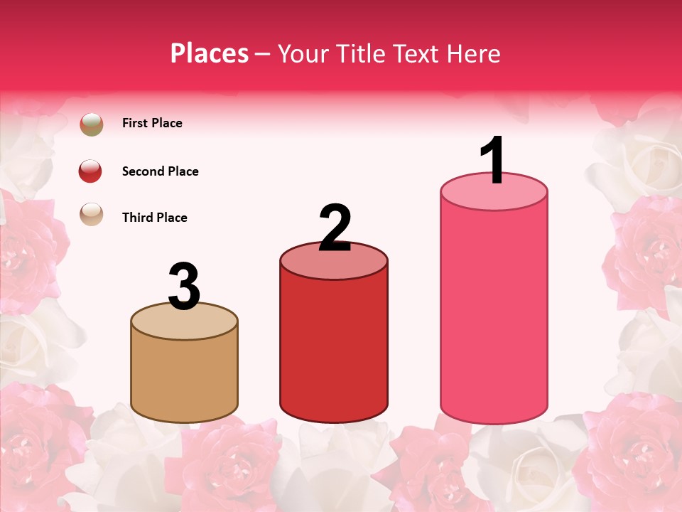 Space Floral Freshness PowerPoint Template
