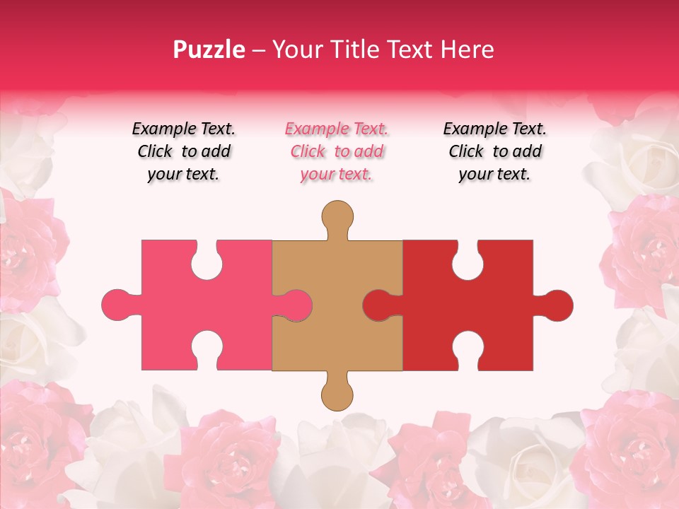 Space Floral Freshness PowerPoint Template