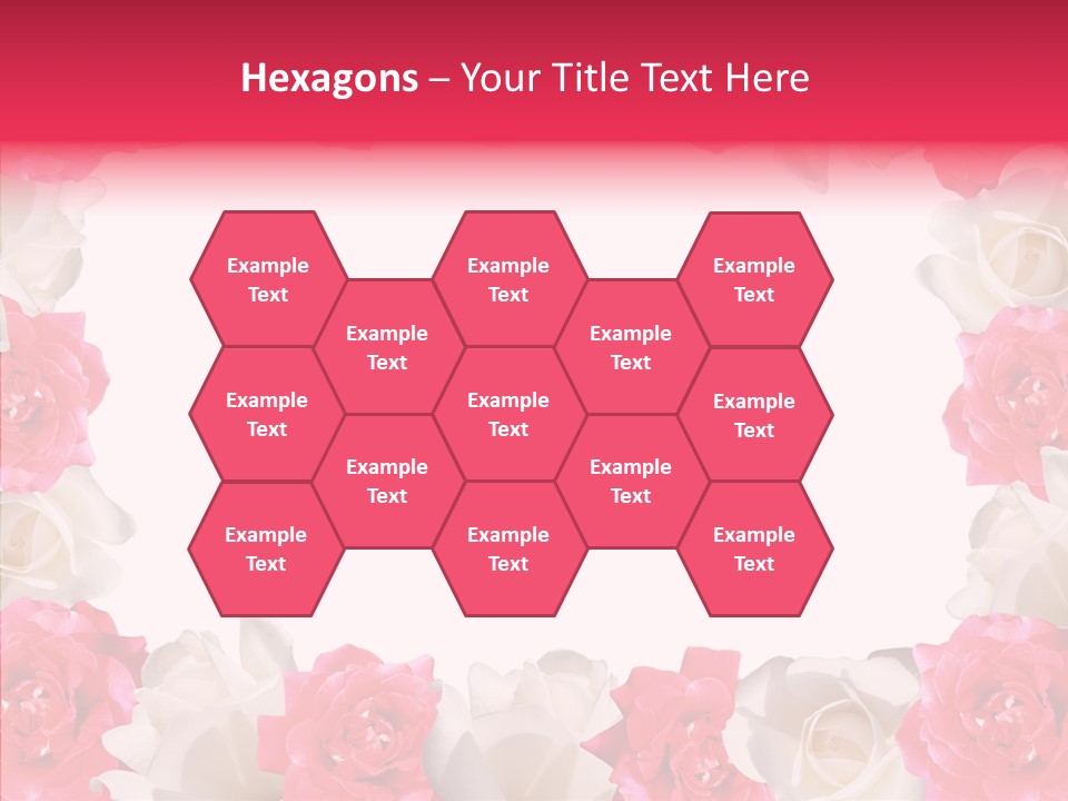 Space Floral Freshness PowerPoint Template