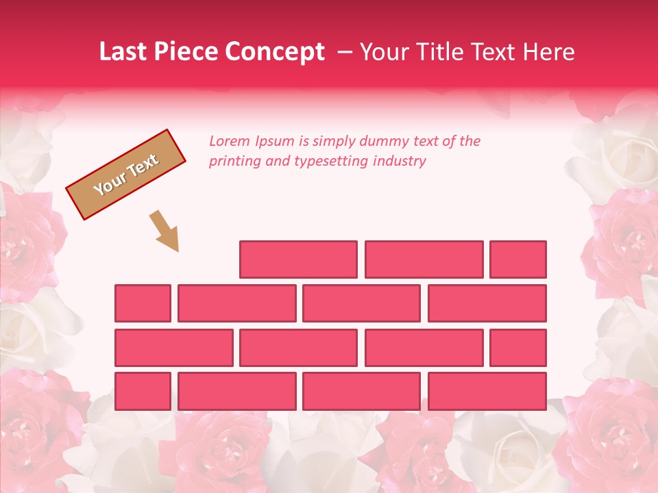 Space Floral Freshness PowerPoint Template